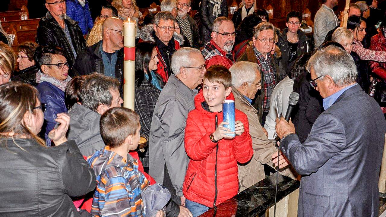 Hommage aux disparus de la Maison Catherine de Longpré à l'église de l'Assomption 