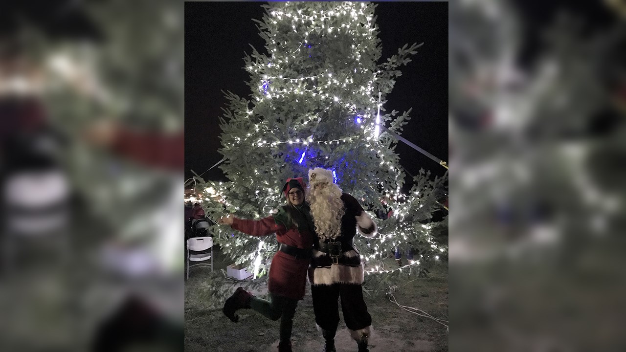 Le père Noël a fait des heureux à Beauceville hier soir