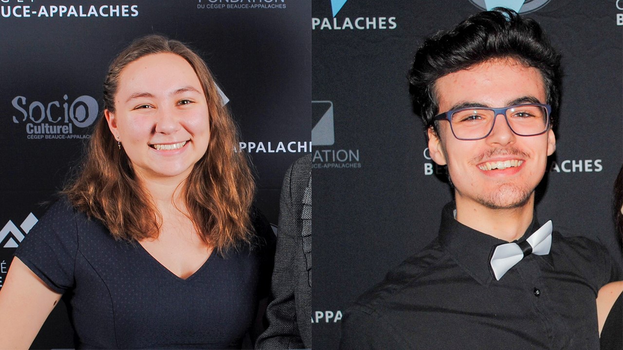 Deux anciens étudiants du Cégep récompensés à l'Université Laval