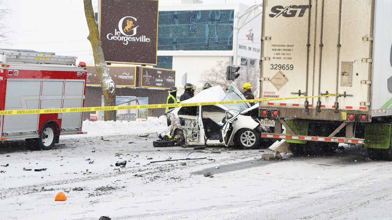 Accident sur le boulevard Lacroix : décès d’une femme de 18 ans de Beauceville