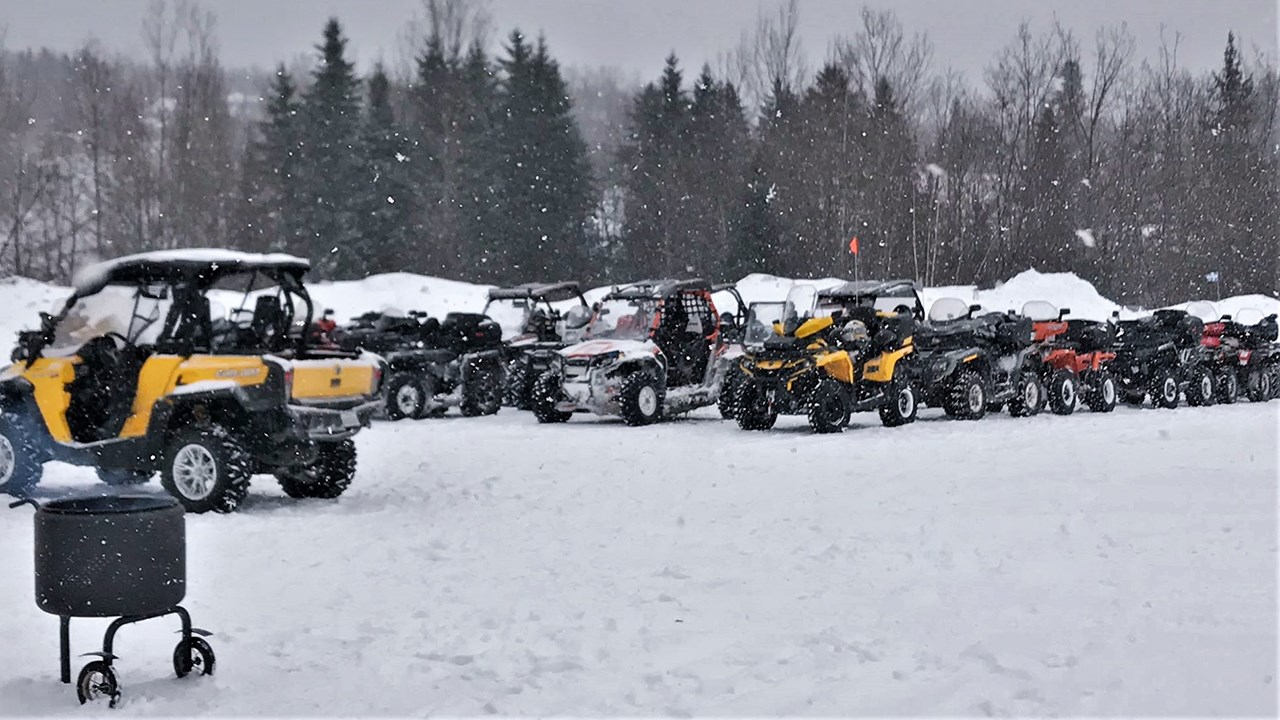 Rendez-vous d’hiver Beauce Auto Ford Lincoln : 130 amateurs de VTT réunis à Beauceville