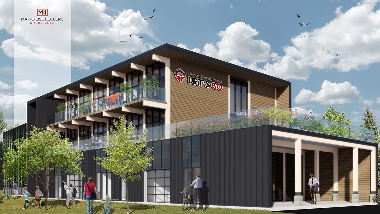Maison d’enseignement Let’s Go : une nouvelle école à Notre-Dame-des-Pins