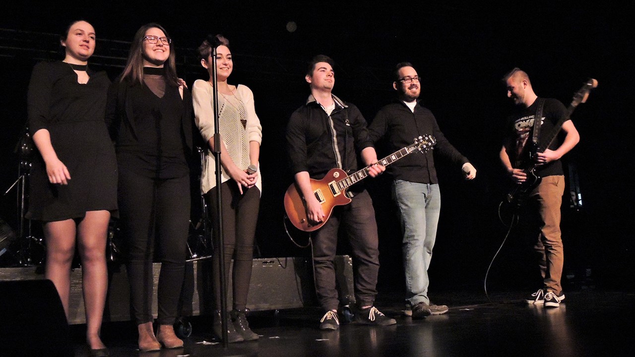 « Hier soir » remporte la finale locale de Cégeps en spectacle à St-Georges