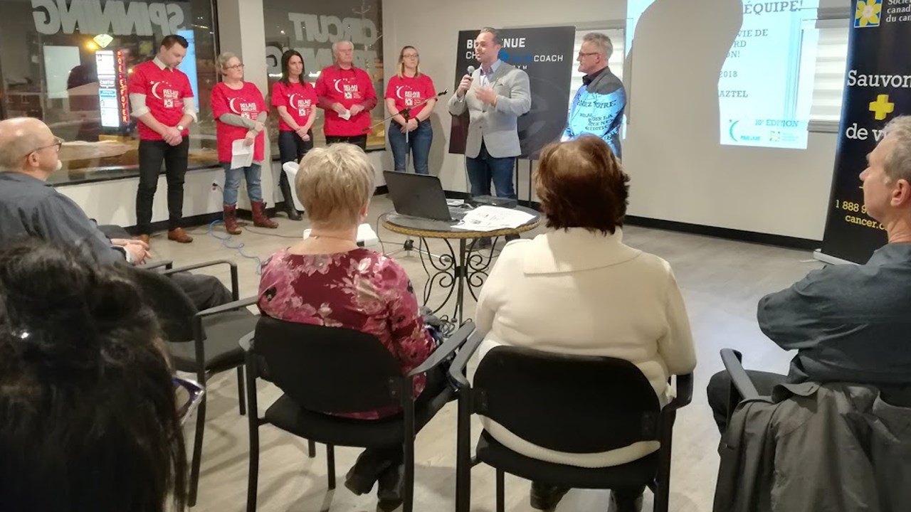 En mai 2018 aura lieu la 10e édition Relais pour la Vie de Beauce-Nord 