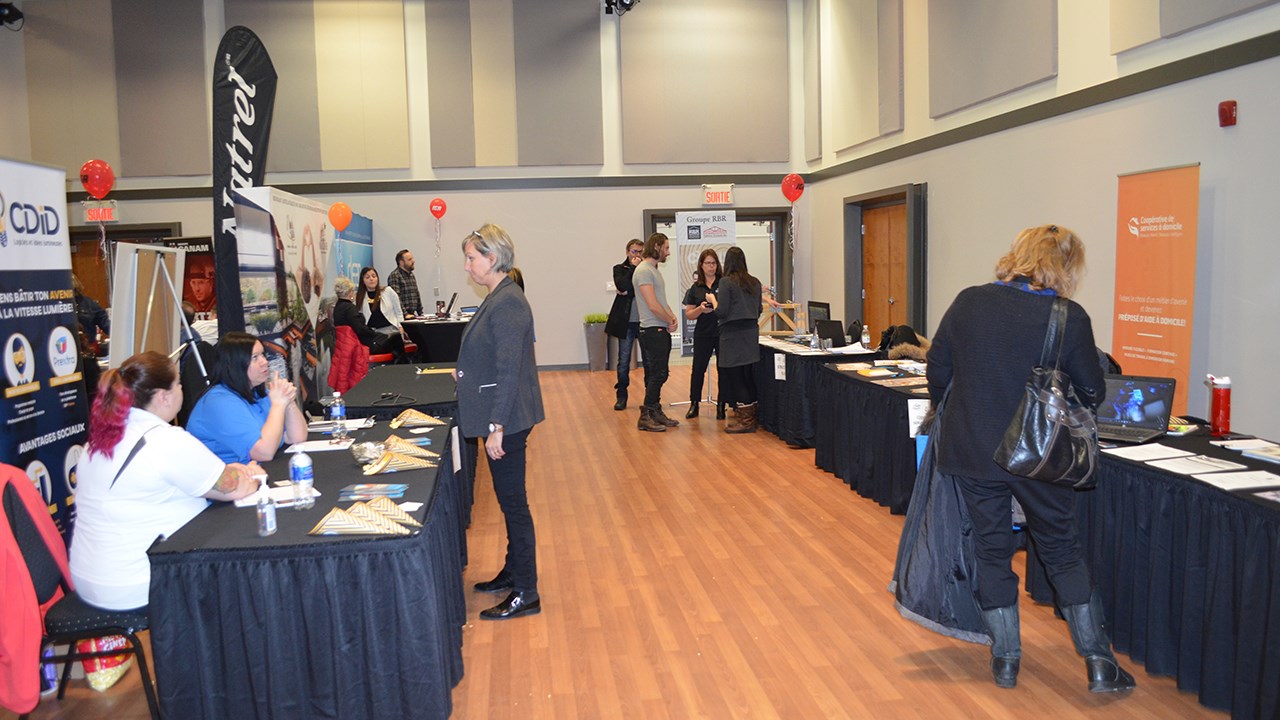 Il reste encore quelques heures pour visiter la Foire de l’emploi Beauce-Nord