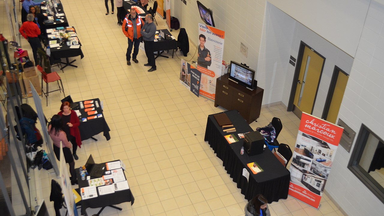Il reste encore quelques heures pour visiter la Foire de l’emploi Beauce-Nord