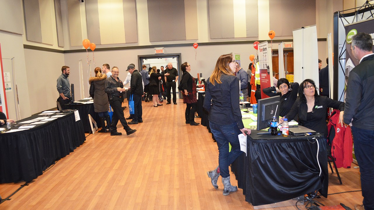 Il reste encore quelques heures pour visiter la Foire de l’emploi Beauce-Nord
