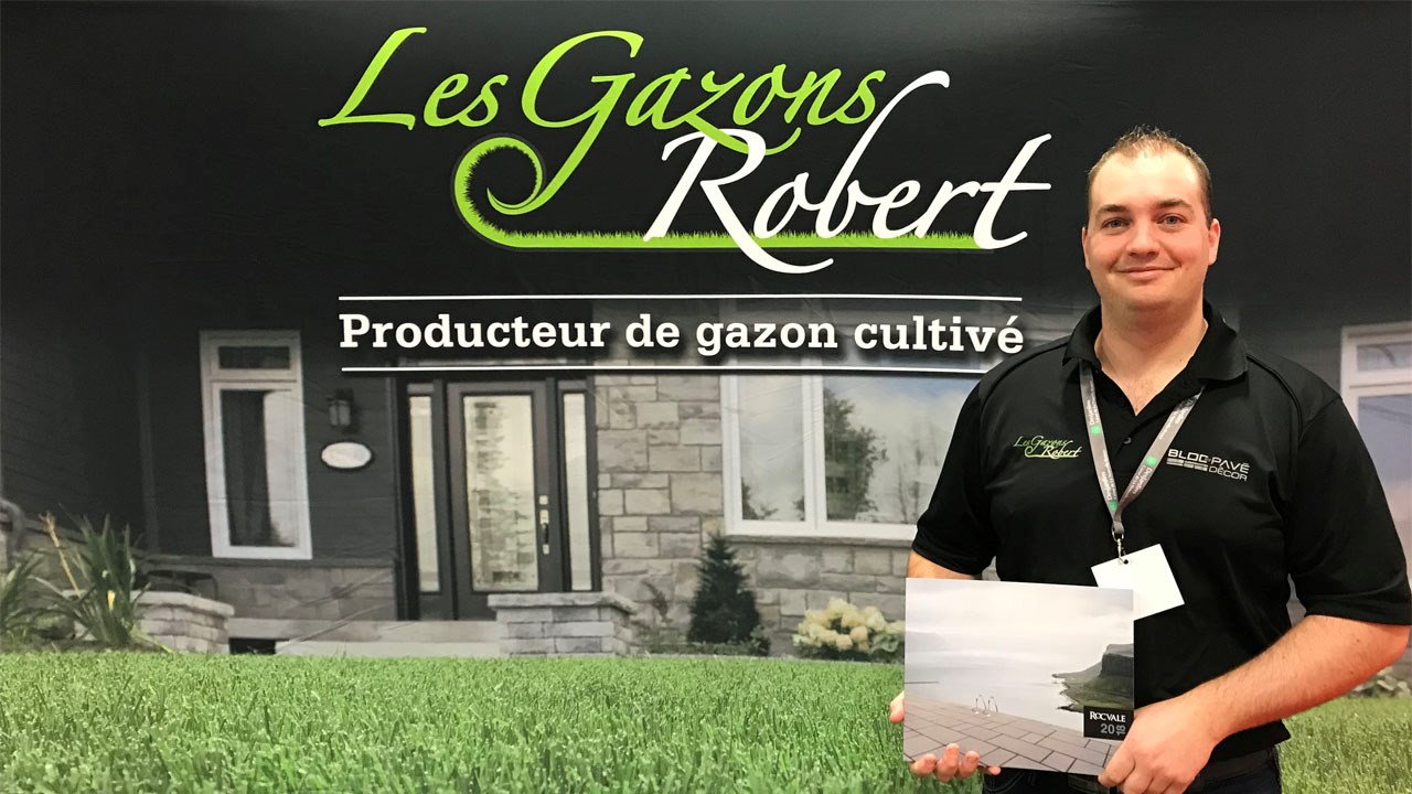 Alain Robert, copriéptaire de l'entreprise Bloc et Pavé décor
