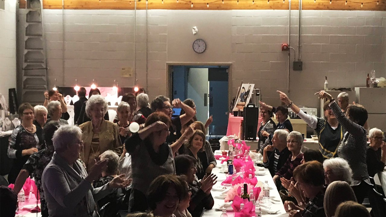 Plus de 100 femmes se sont rassemblées pour une soirée  à Beauceville 