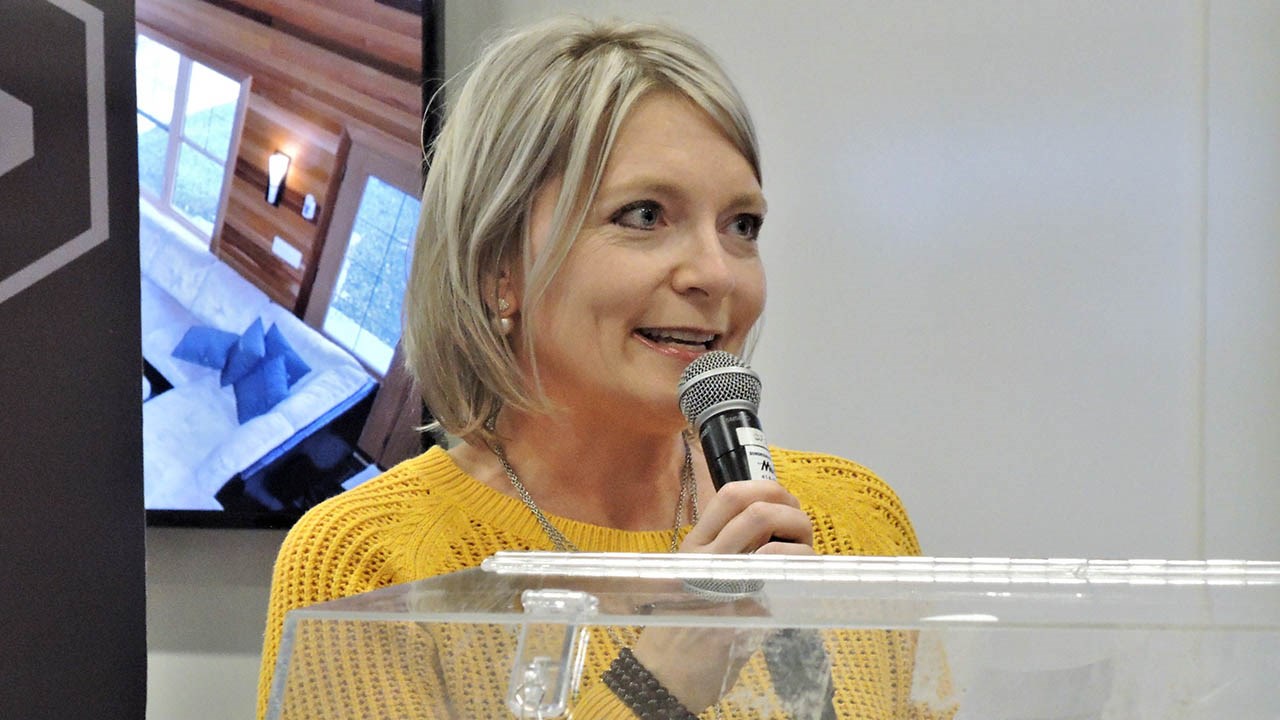 Nathalie Maheux, vice-présidente du conseil d'administration de Moisson Beauce.