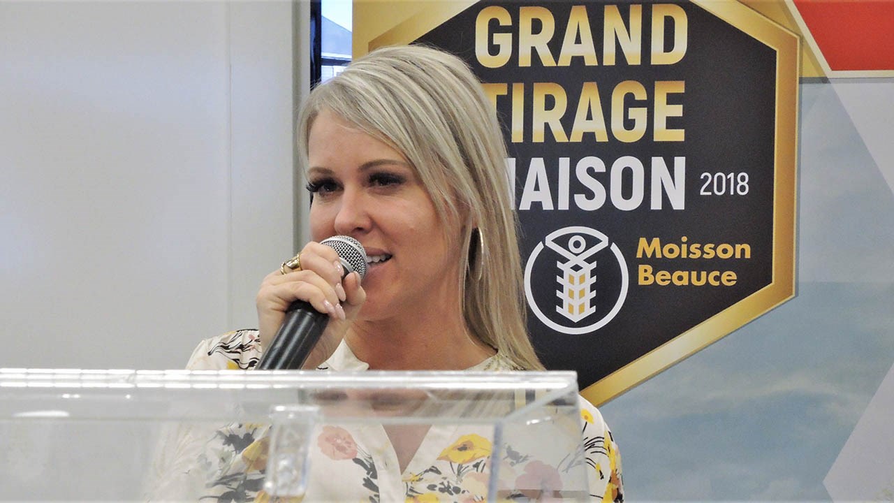 Sandra Patry, présidente de Signé SP et designer de la Maison Moisson Beauce 2018.