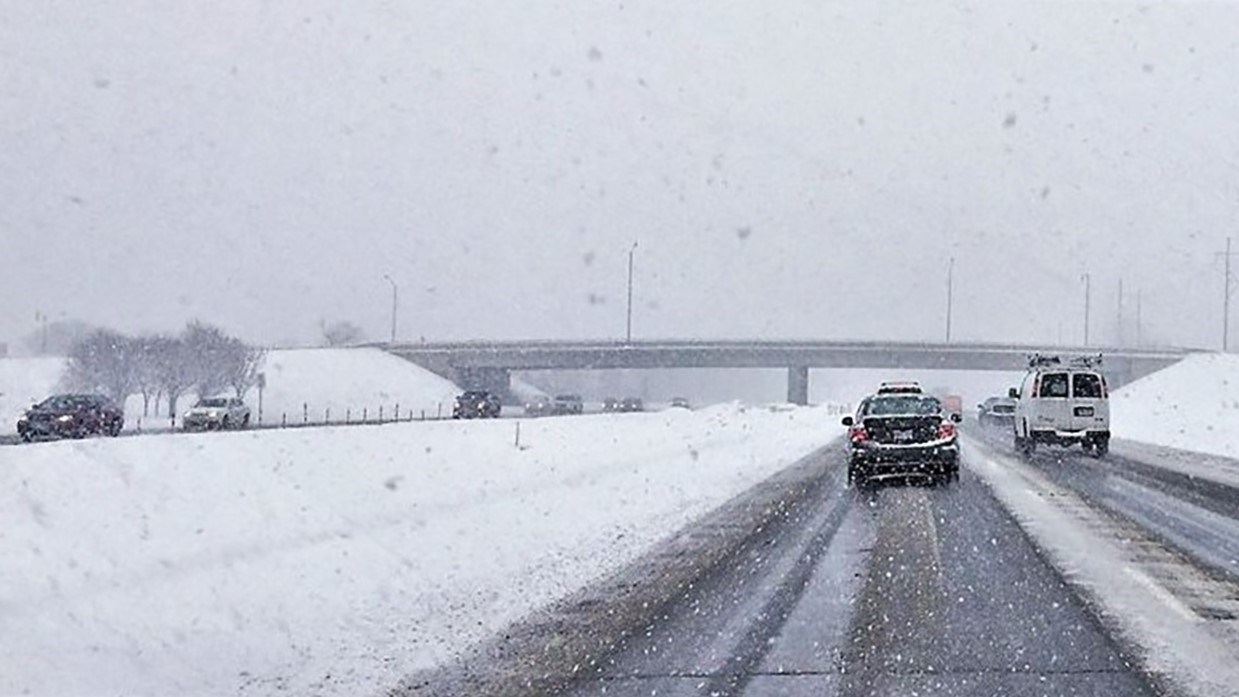 Chaussée glacée et visibilité réduite sur la 73 entre St-Georges et Beauceville