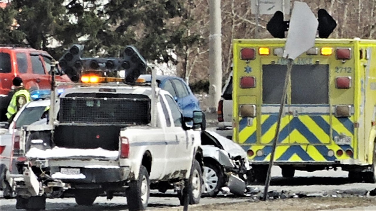 Un accident ralentit la circulation sur le boulevard Lacroix à St-Georges