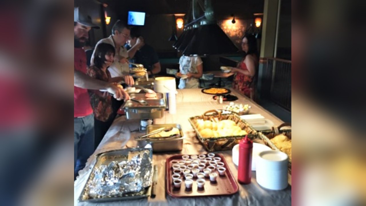 Photo d'une édition précédente d'un brunch-bénéfice au profit de Parents d'anges Beauce-Etchemins.