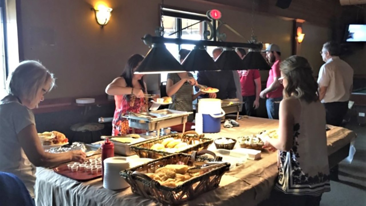 Photo d'une édition précédente d'un brunch-bénéfice au profit de Parents d'anges Beauce-Etchemins.