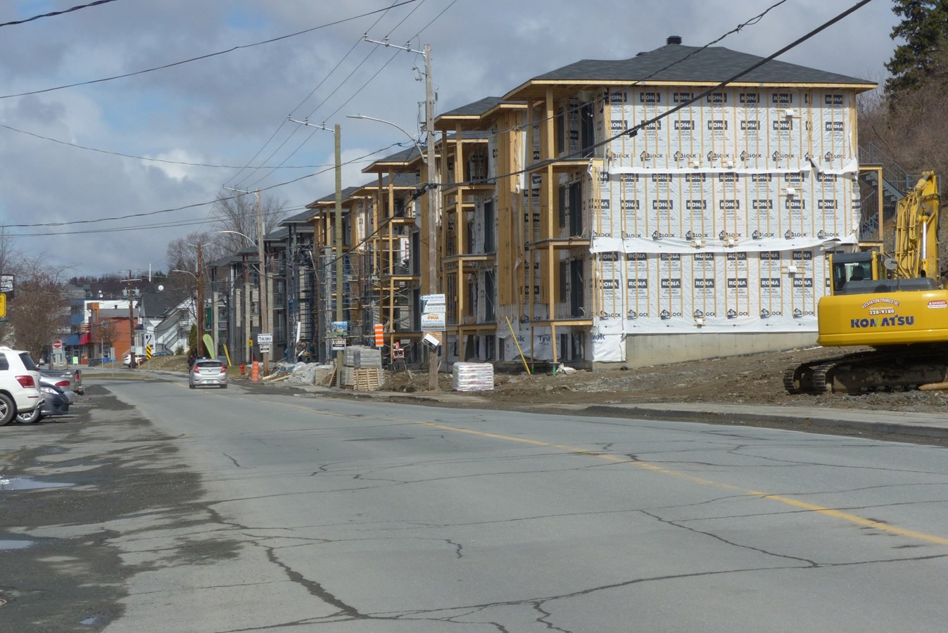 La 1ère Avenue à Saint-Georges.