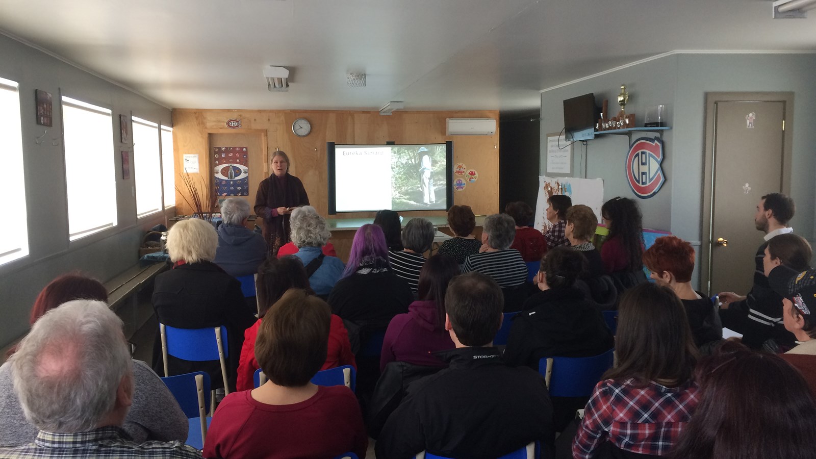 Conférence en cours