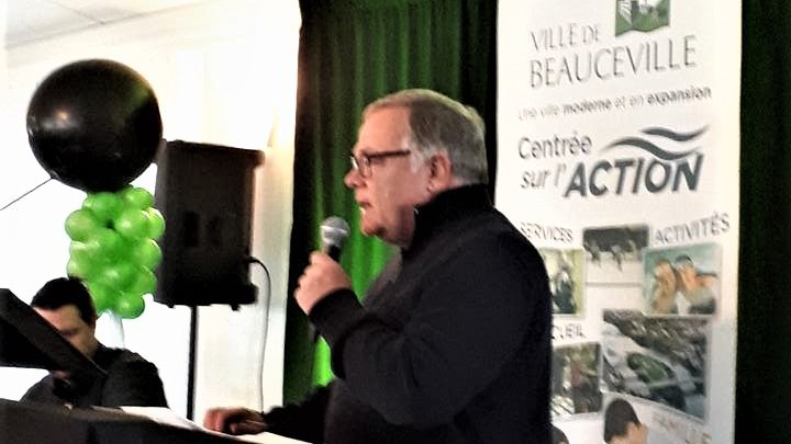 Le maire de Beauceville, Luc Provençal