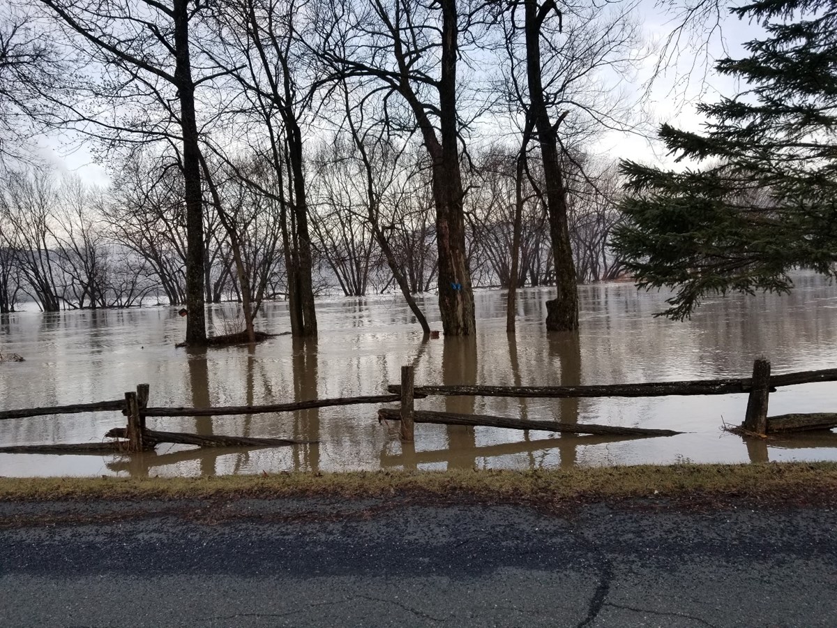 Photos de l'inondation printanière à Vallée-Jonction, St-Joseph et Beauceville