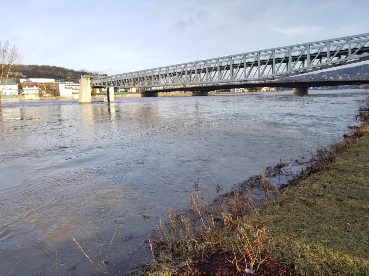 Photos de l'inondation printanière à Vallée-Jonction, St-Joseph et Beauceville