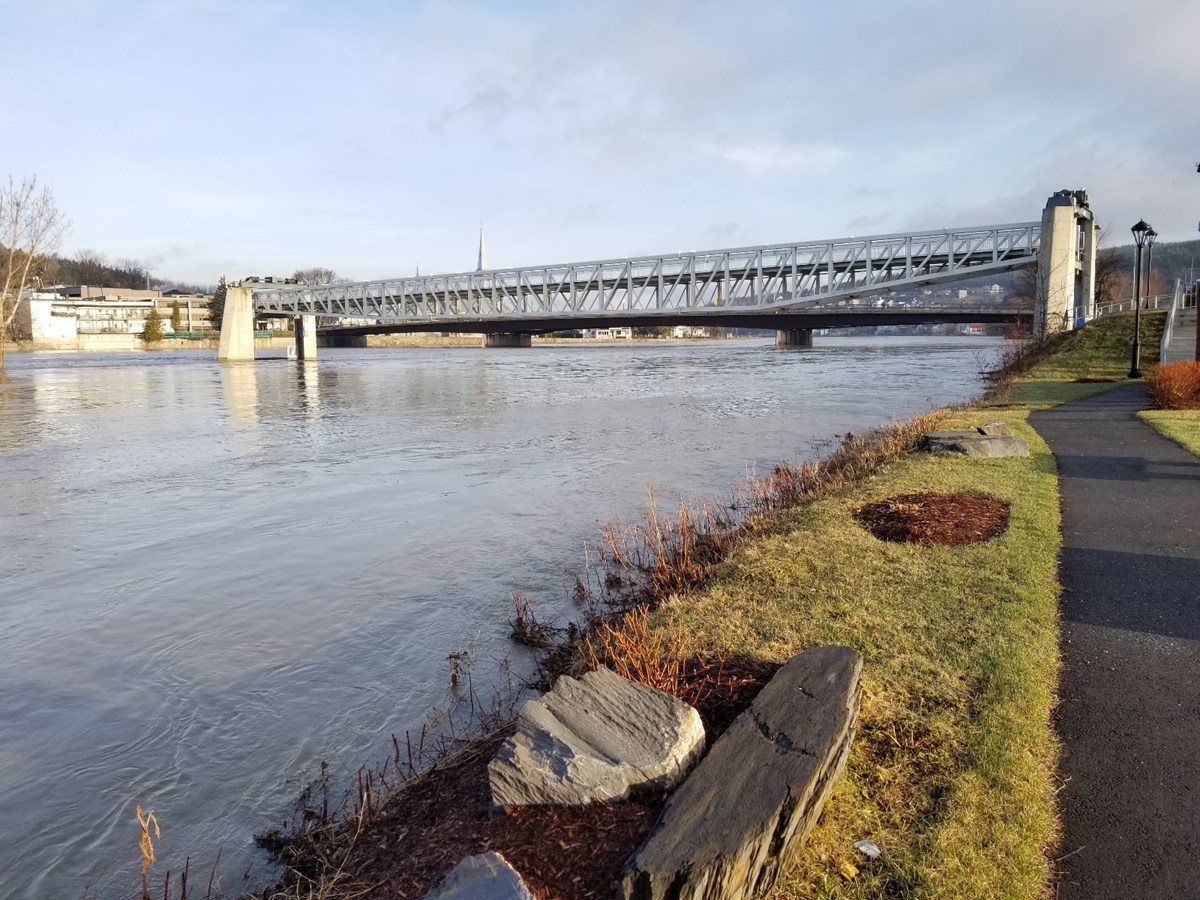 Photos de l'inondation printanière à Vallée-Jonction, St-Joseph et Beauceville
