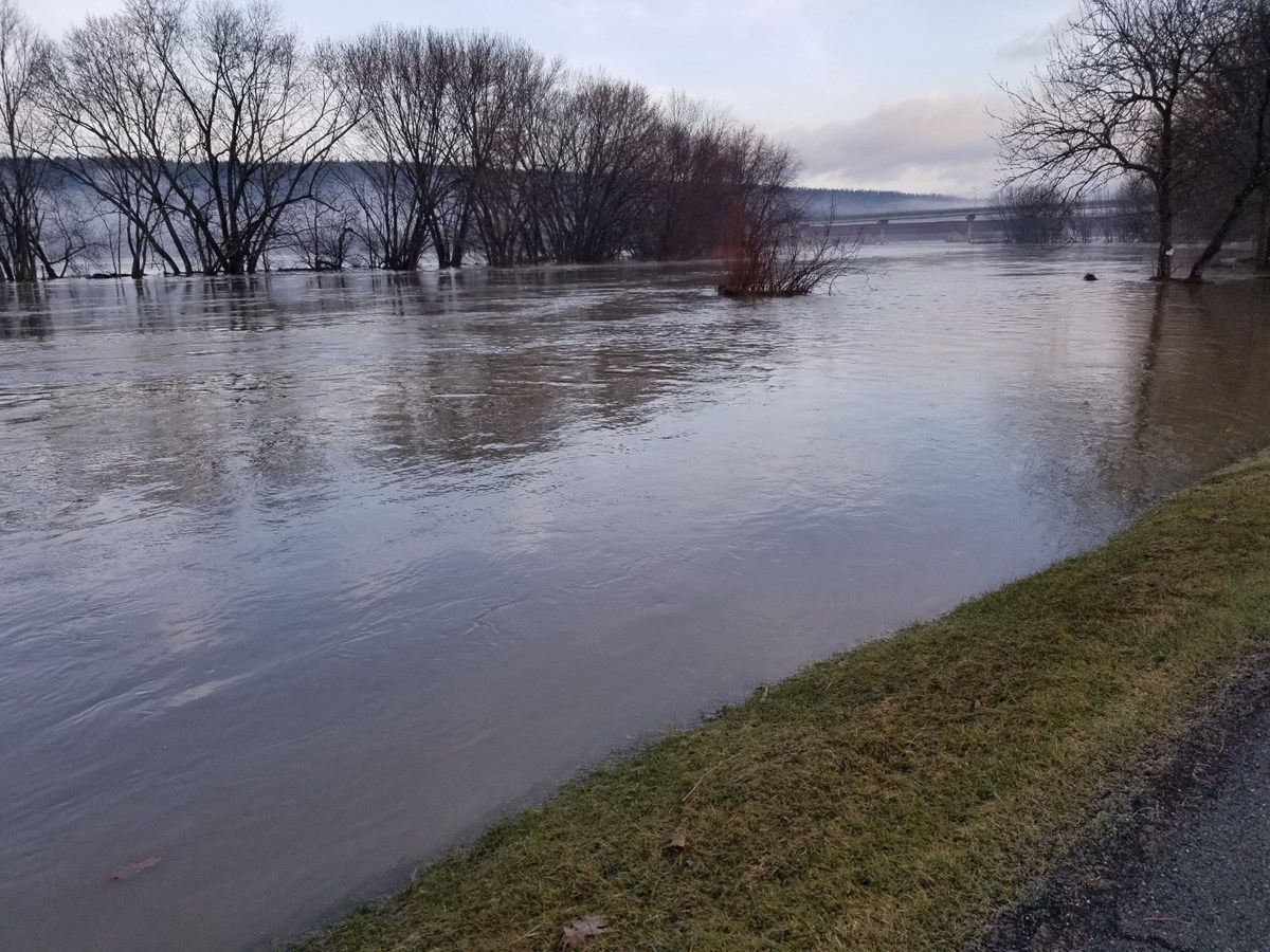 Photos de l'inondation printanière à Vallée-Jonction, St-Joseph et Beauceville