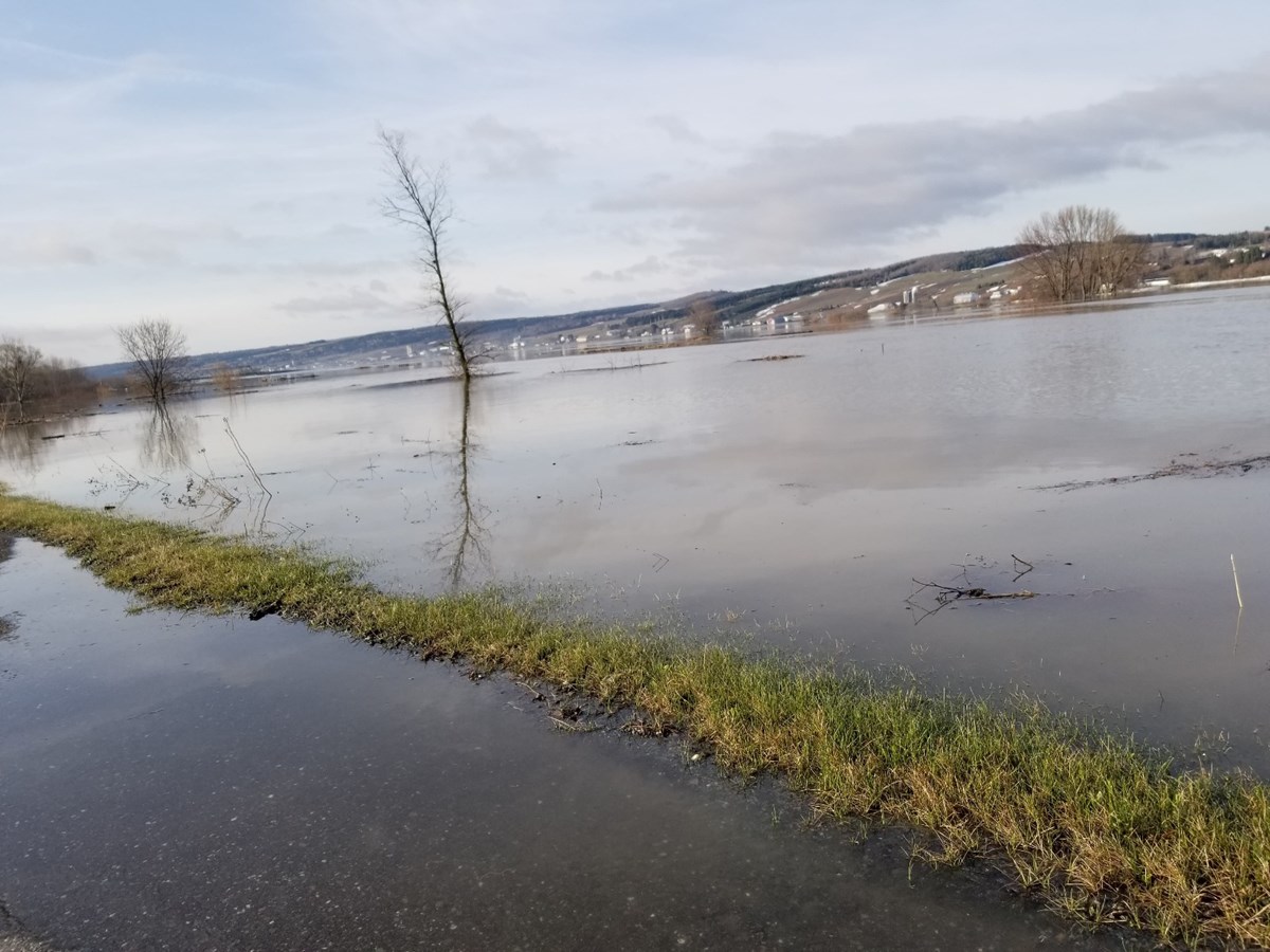 Photos de l'inondation printanière à Vallée-Jonction, St-Joseph et Beauceville