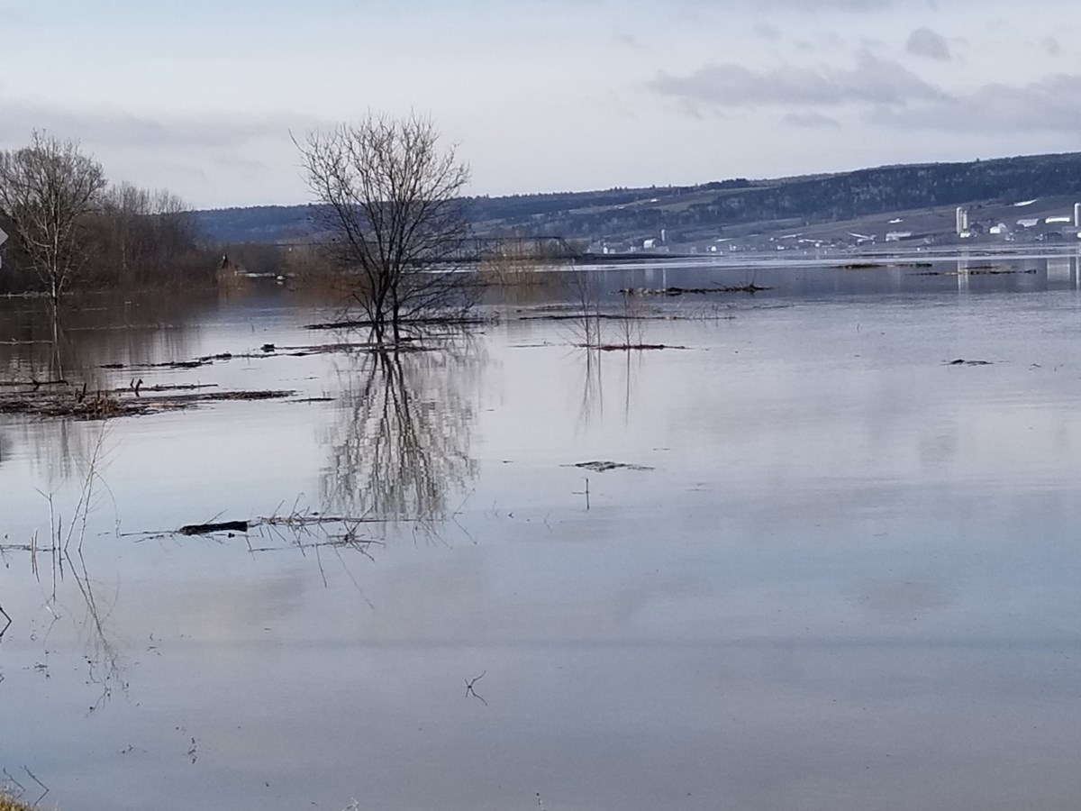 Photos de l'inondation printanière à Vallée-Jonction, St-Joseph et Beauceville