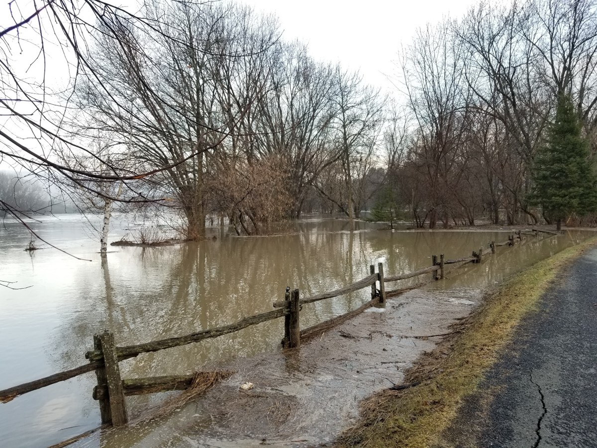Photos de l'inondation printanière à Vallée-Jonction, St-Joseph et Beauceville