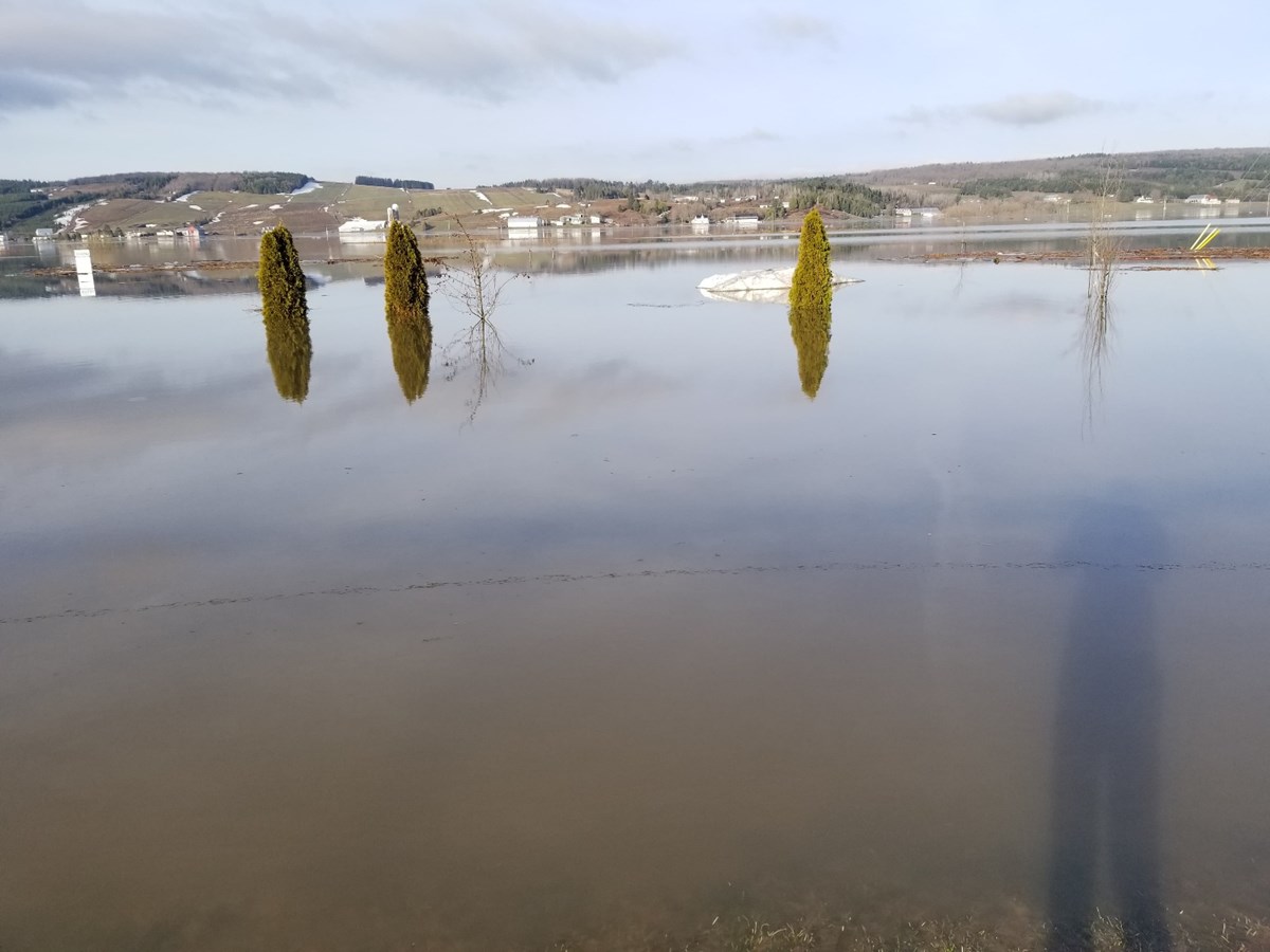 Photos de l'inondation printanière à Vallée-Jonction, St-Joseph et Beauceville