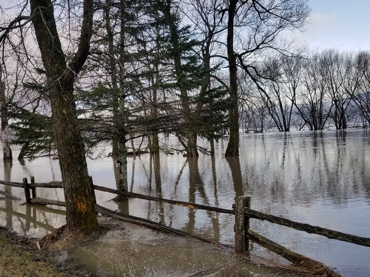 Photos de l'inondation printanière à Vallée-Jonction, St-Joseph et Beauceville