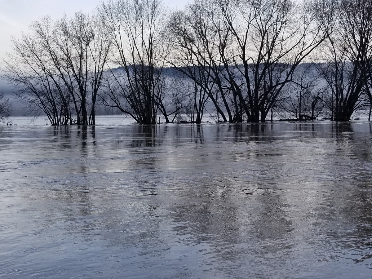 Photos de l'inondation printanière à Vallée-Jonction, St-Joseph et Beauceville