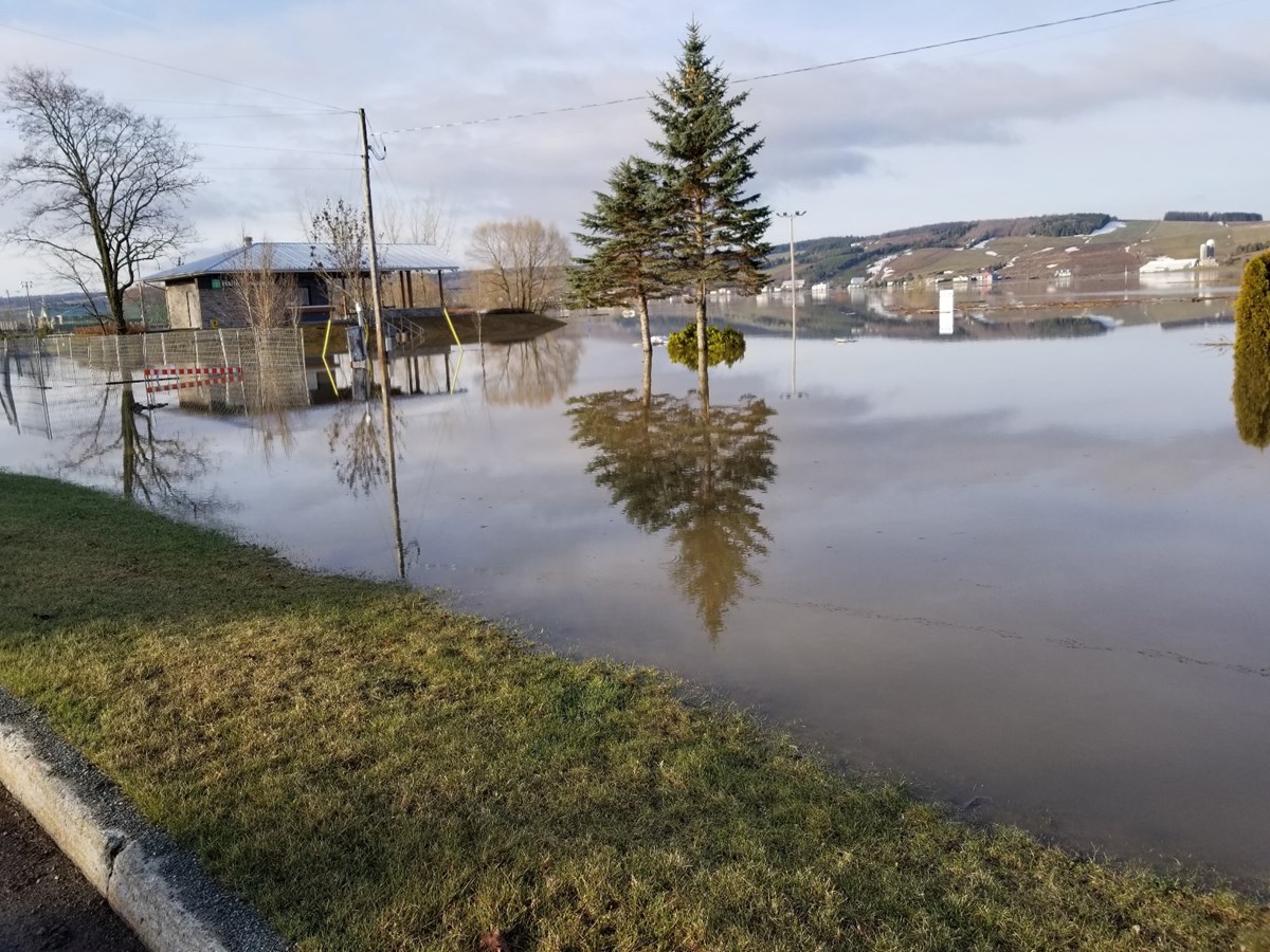 Photos de l'inondation printanière à Vallée-Jonction, St-Joseph et Beauceville