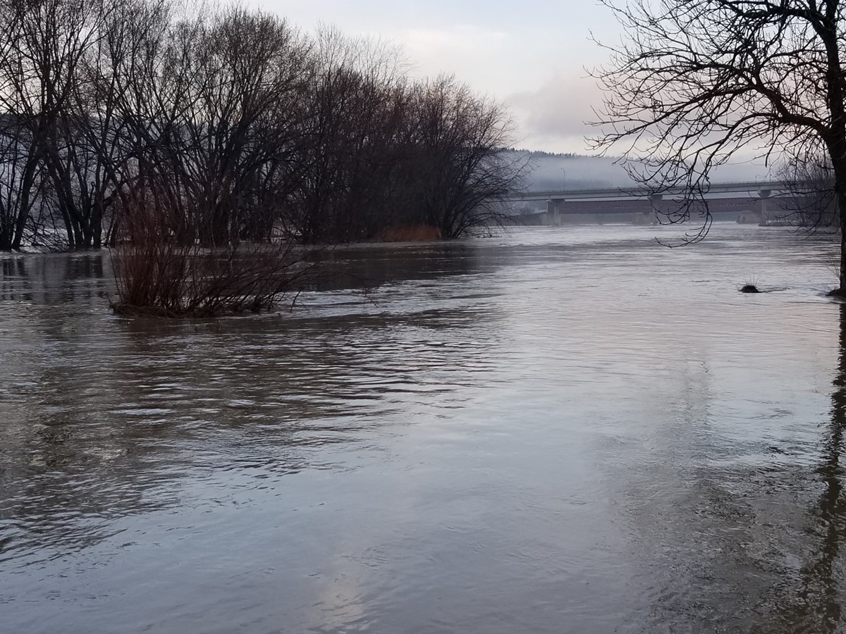 Photos de l'inondation printanière à Vallée-Jonction, St-Joseph et Beauceville