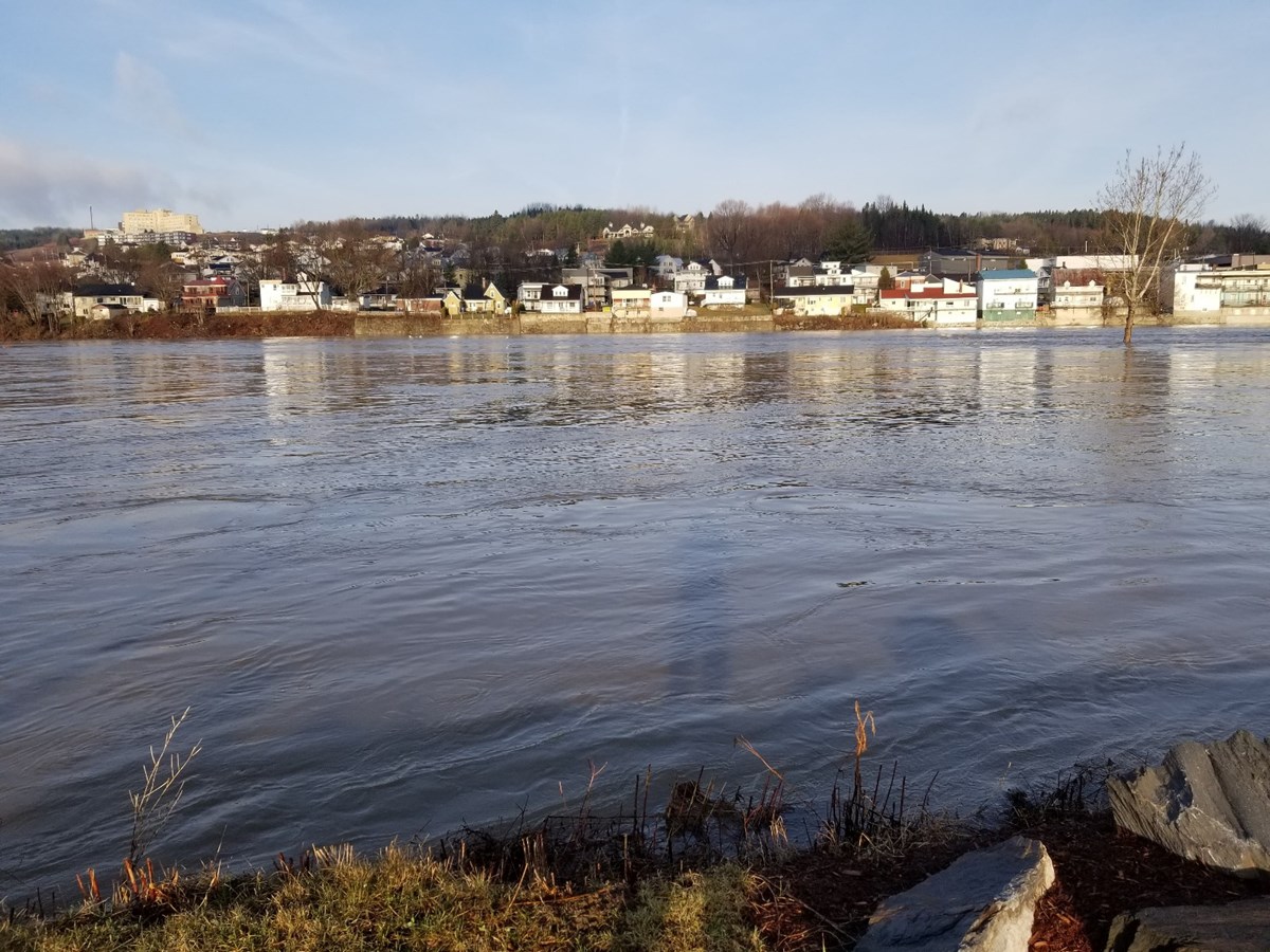 Photos de l'inondation printanière à Vallée-Jonction, St-Joseph et Beauceville