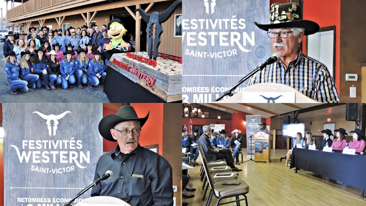 La 40e édition des Festivités Western de Saint-Victor se déroulera du 23 au 29 juillet 2018. La conférence de presse annonçant la programmation des activités a eu lieu lors du mercredi 23 mai 2018.