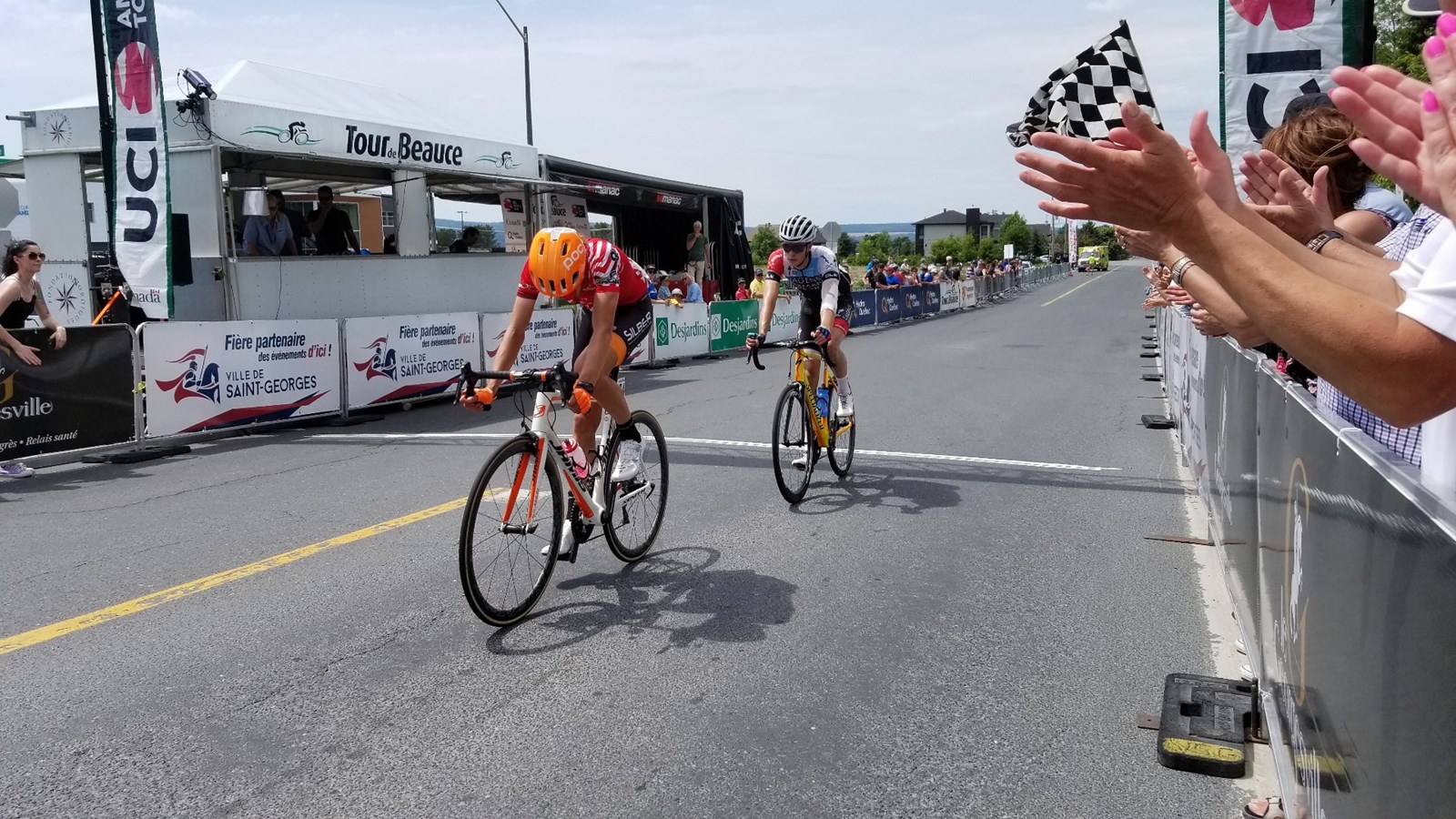 Un Québécois remporte le 33e Tour de Beauce