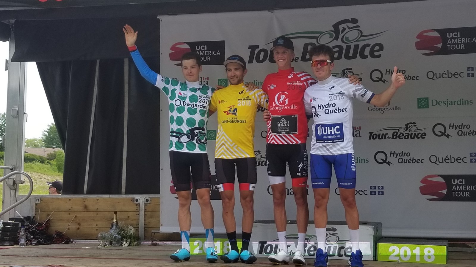 Un Québécois remporte le 33e Tour de Beauce