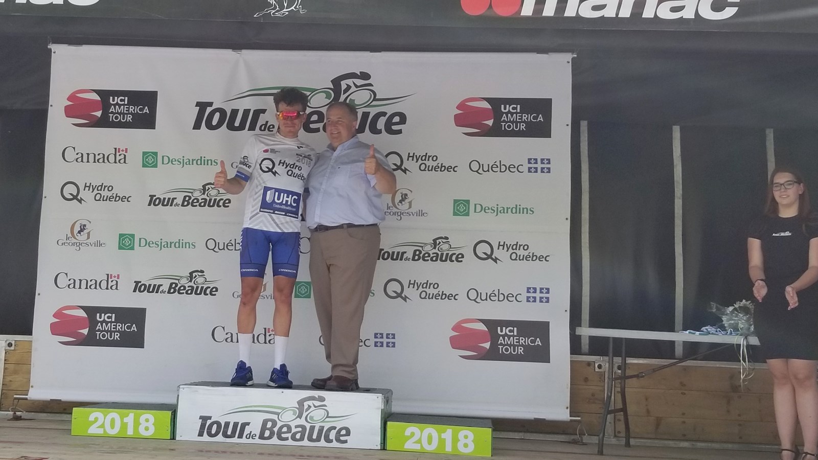 Un Québécois remporte le 33e Tour de Beauce