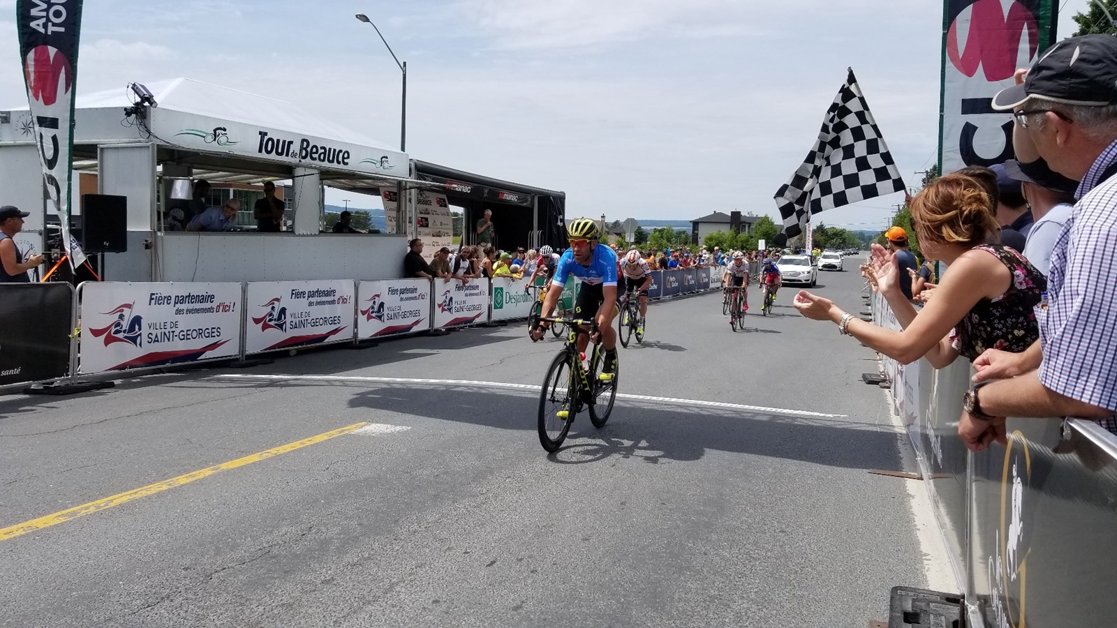 Un Québécois remporte le 33e Tour de Beauce