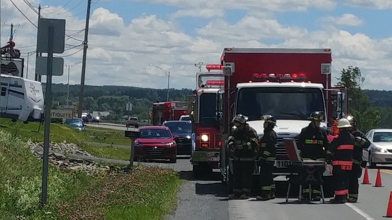 Un 3e feu en peu de temps sur un tronçon de la route 173