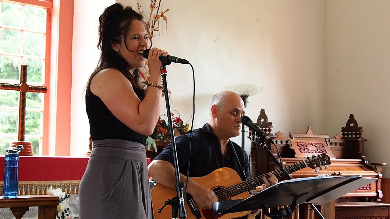Carine Poulin et Robert Fournier aux dimanches musicaux de l'Église de St-Paul de Cumberland