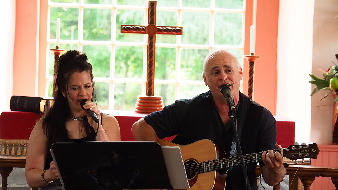 Carine Poulin et Robert Fournier aux dimanches musicaux de l'Église de St-Paul de Cumberland