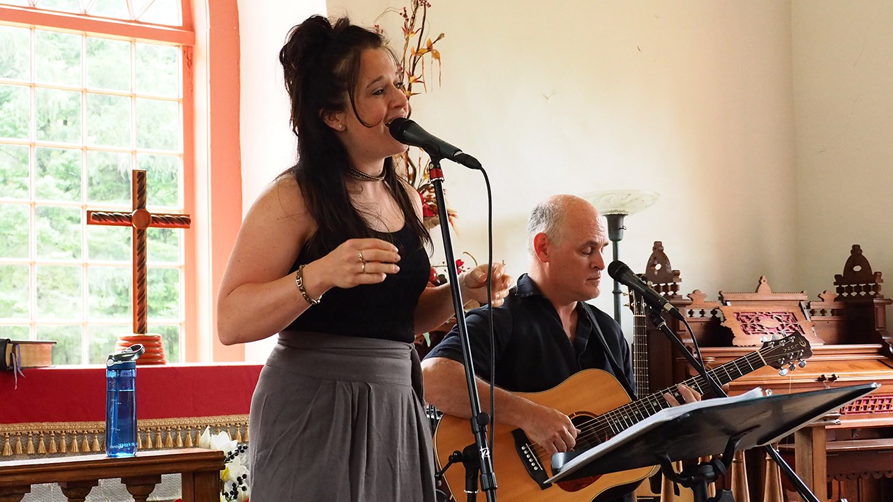 Carine Poulin et Robert Fournier aux dimanches musicaux de l'Église de St-Paul de Cumberland