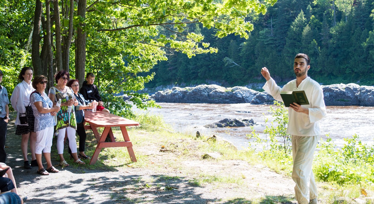 Légendes racontées au parc des Rapides-du-Diable