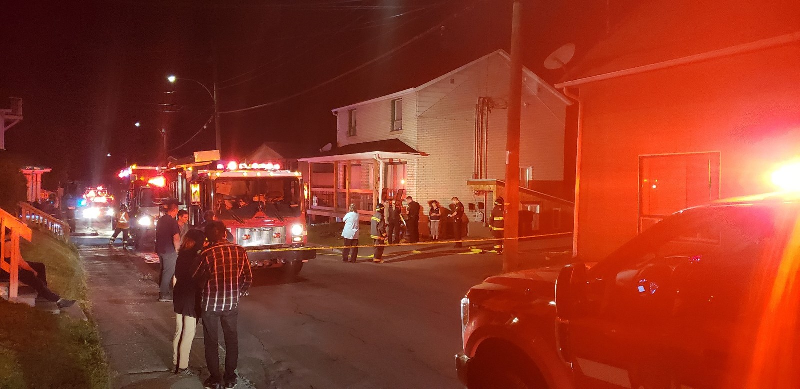 Une deuxième intervention incendie en deux nuits sur la 1re avenue Ouest à Saint-Georges