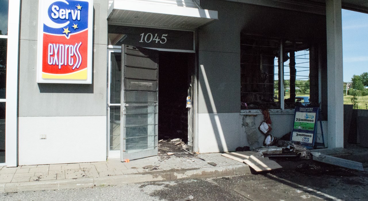 EN BREF | Un dépanneur ravagé de l'intérieur à St-Joseph