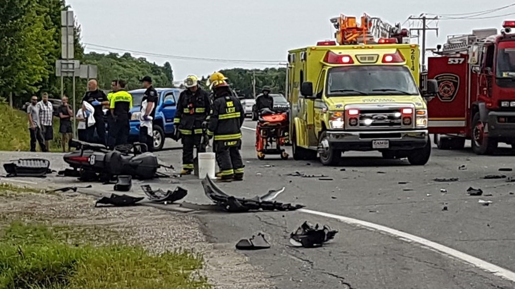 Accident mortel sur la route 112 à Sacré-Coeur-de-Jésus