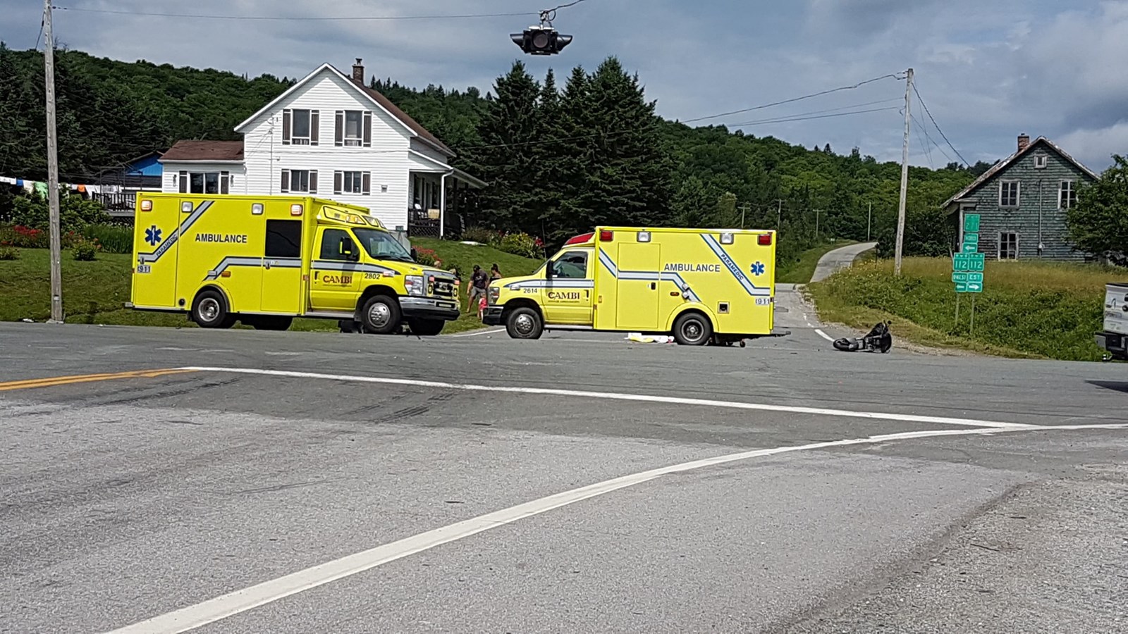 Accident mortel sur la route 112 à Sacré-Coeur-de-Jésus