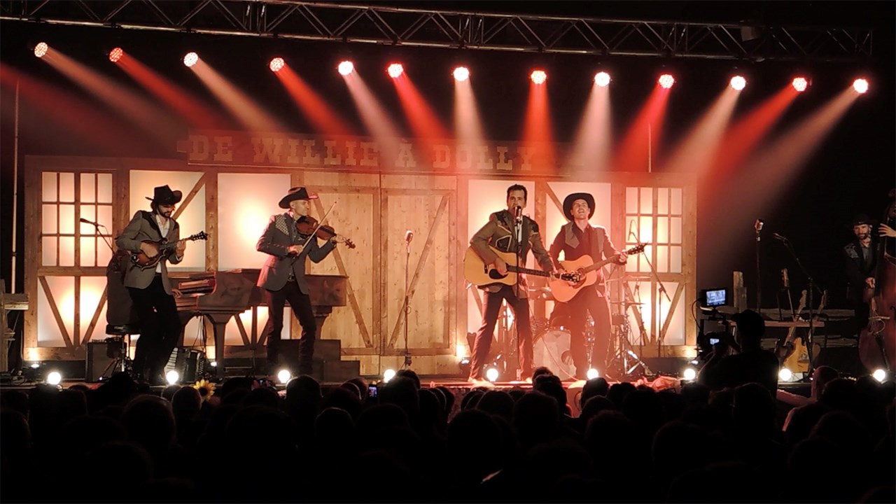Le groupe Québec Issime au festival Nashville en Beauce, à Saint-Prosper, le 27 juillet 2018.